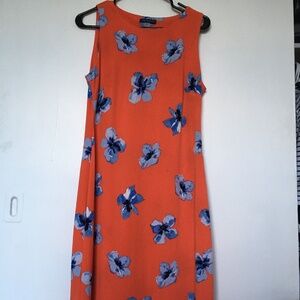 Orange and Blue Tommy Hilfiger dress